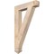 Ekena Millwork Traditional Arts & Crafts Smooth Bracket, Douglas Fir, 3 1/2"W x 20"D x 32"H BKT04X20X32TRA03SDF - alternate 1